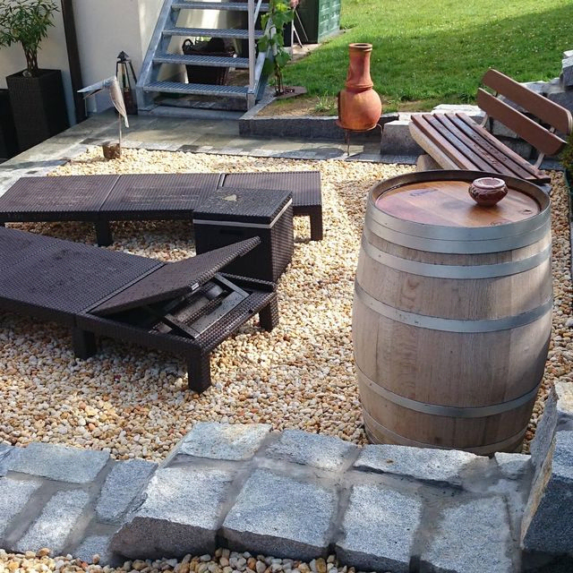 Gartengestaltung mit Naturstein